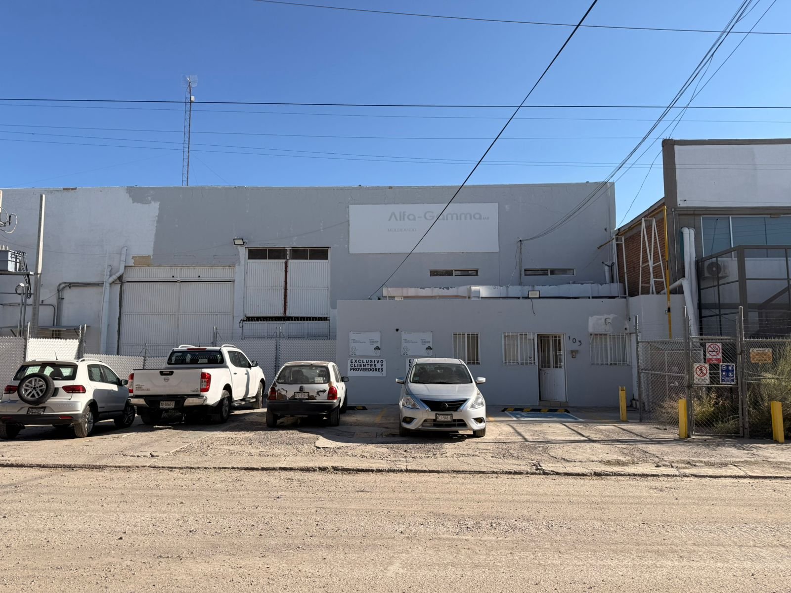 Renta Nave Industrial 1380m2 Ciudad industrial, Aguascalientes